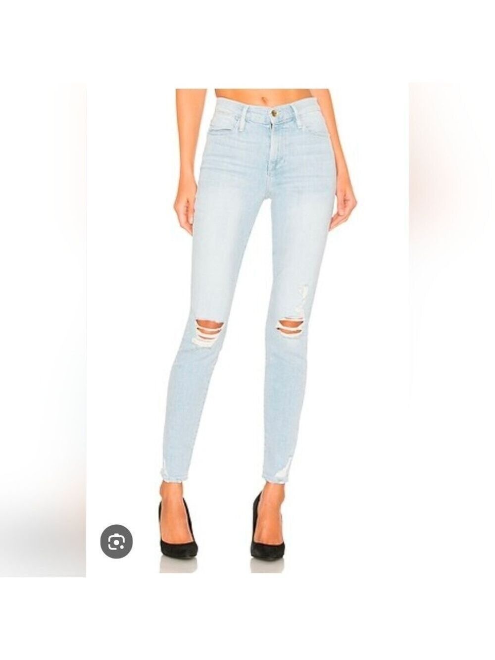 Frame Demin Le High Skinny Crop Size 27